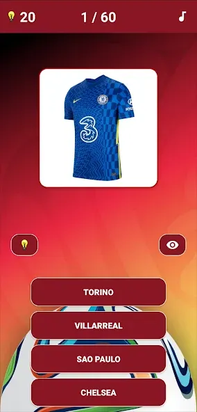 Guess the Soccer Logo Quiz  [МОД Меню] Screenshot 2