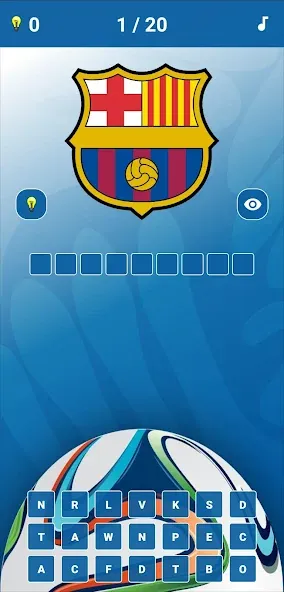 Soccer Clubs Logo Quiz  [МОД Все открыто] Screenshot 1