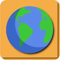 Скачать взломанную Guess the World Map Quiz  [МОД Menu] - стабильная версия apk на Андроид