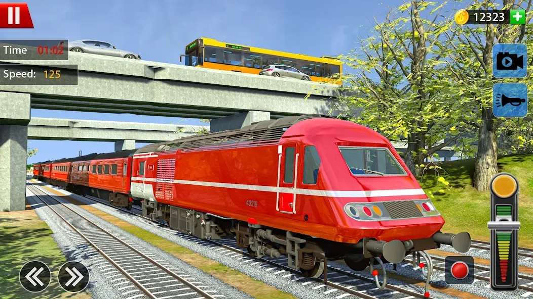 Train Driver Simulator Game  [МОД Unlocked] Screenshot 1
