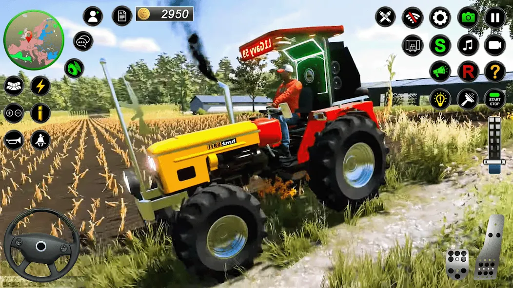 Real Farmer Tractor Drive Game (Фармер Трактор 3Д Фермерские Игры)  [МОД Mega Pack] Screenshot 3