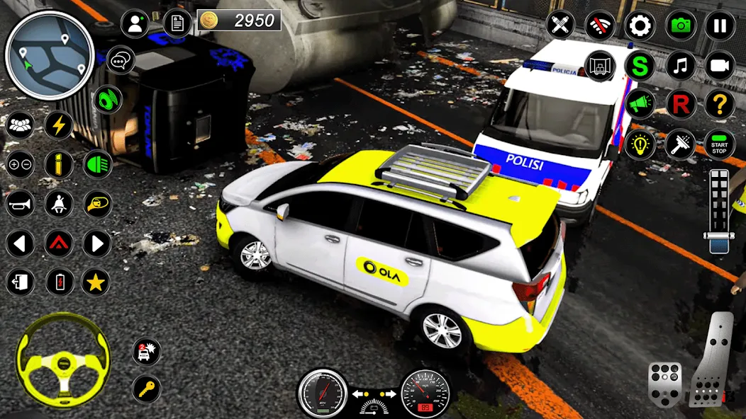 City Taxi Games Taxi Simulator (Русские такси игры на автомобилях)  [МОД Menu] Screenshot 2