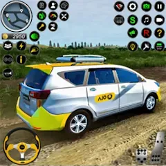 Скачать взломанную City Taxi Games Taxi Simulator (Русские такси игры на автомобилях)  [МОД Menu] - последняя версия apk на Андроид