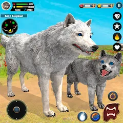 Взломанная Wild Wolf Simulator Games  [МОД Бесконечные деньги] - стабильная версия apk на Андроид