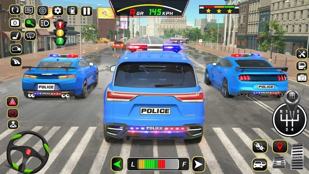 Police Car Driving School Game (Полицейская школа вождения автомобилей)  [МОД Бесконечные деньги] Screenshot 4