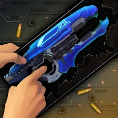 Скачать взлом Gun Simulator 3D & Time Bomb  [МОД Все открыто] - последняя версия apk на Андроид