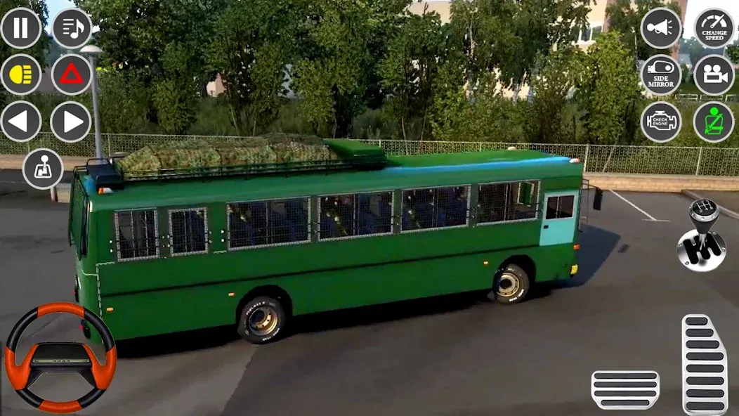 US Military Coach Simulator 3D  [МОД Mega Pack] Screenshot 4