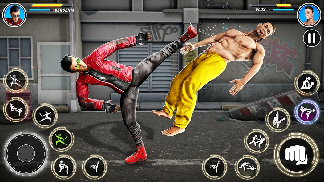 Kung Fu karate: Fighting Games  [МОД Много денег] Screenshot 1