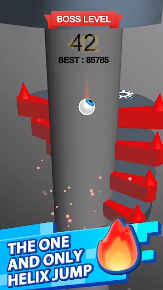 Helix Jump (Хеликс Джамп)  [МОД Меню] Screenshot 1