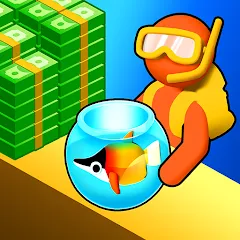 Скачать взломанную Aquarium Land - Fishbowl World (Аквариум Лэнд)  [МОД Mega Pack] - стабильная версия apk на Андроид