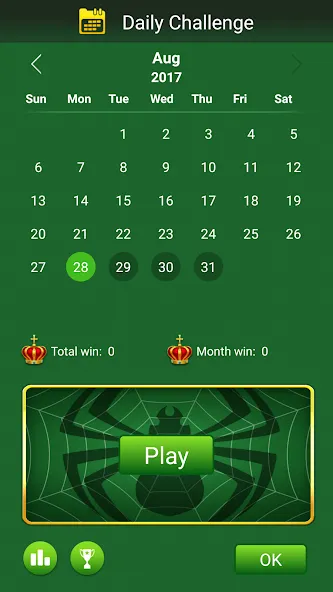 Spider Solitaire  [МОД Бесконечные деньги] Screenshot 2