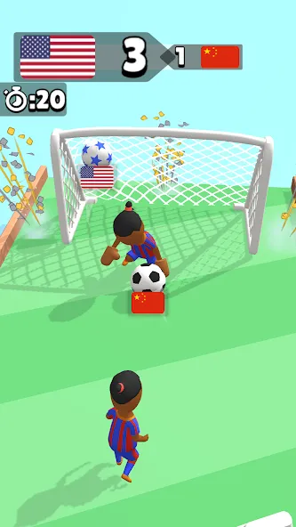 Soccer Dash (окер Даш)  [МОД Много денег] Screenshot 3