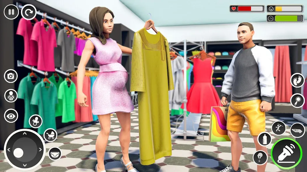 Pregnant Mom Simulator Games  [МОД Mega Pack] Screenshot 5