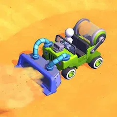 Взлом Sand Miner: Idle Mining Game (Сэнд Майнер)  [МОД Unlocked] - последняя версия apk на Андроид