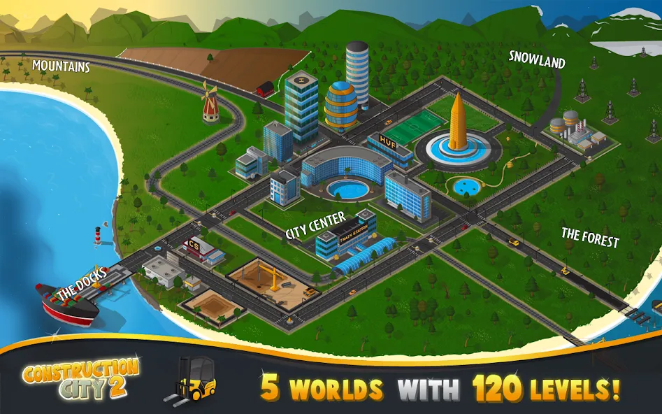 Construction City 2 (Конструкцион Сити 2)  [МОД Unlimited Money] Screenshot 3