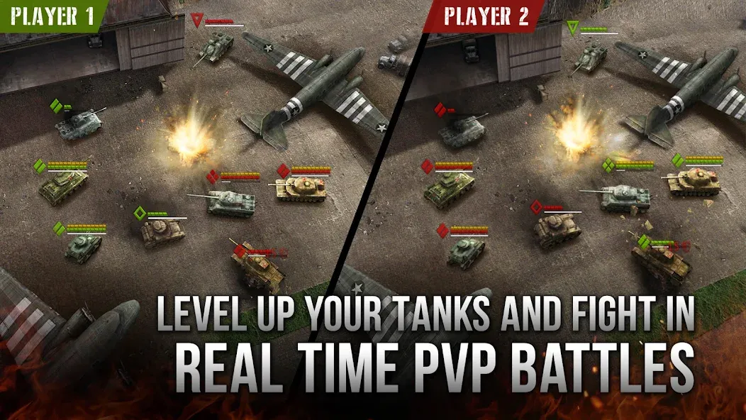 Armor Age: WW2 tank strategy (Армор Эйдж)  [МОД Unlimited Money] Screenshot 3