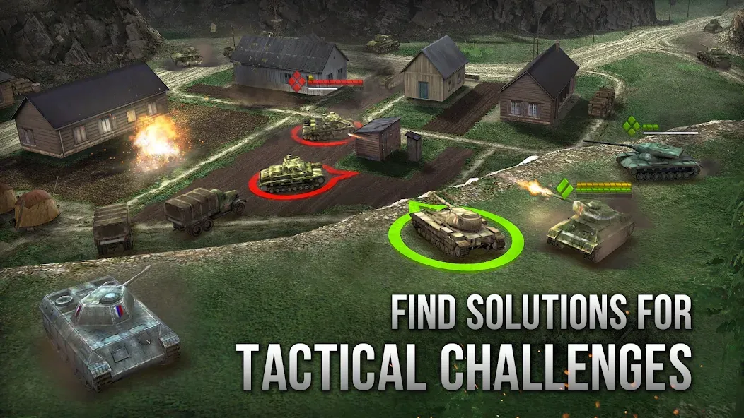 Armor Age: WW2 tank strategy (Армор Эйдж)  [МОД Unlimited Money] Screenshot 4