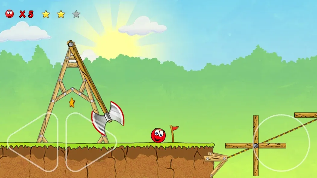 Red Ball 3: Jump for Love! Bou (Ред Болл 3)  [МОД Menu] Screenshot 4