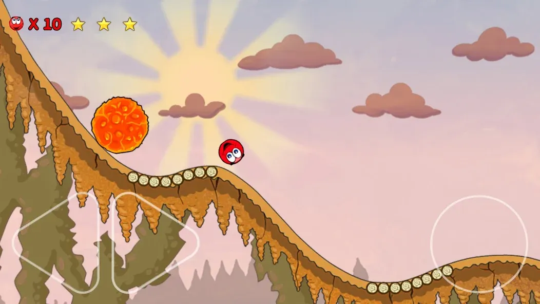 Red Ball 3: Jump for Love! Bou (Ред Болл 3)  [МОД Menu] Screenshot 5