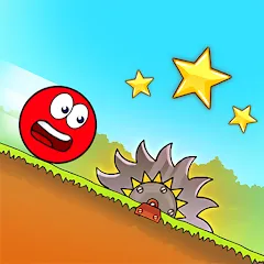 Взломанная Red Ball 3: Jump for Love! Bou (Ред Болл 3)  [МОД Menu] - стабильная версия apk на Андроид