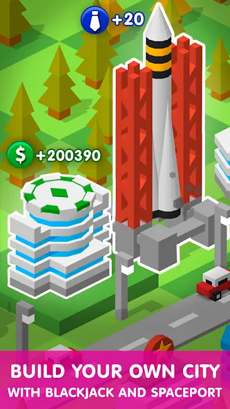 Tap Tap: Idle City Builder Sim  [МОД Unlimited Money] Screenshot 5