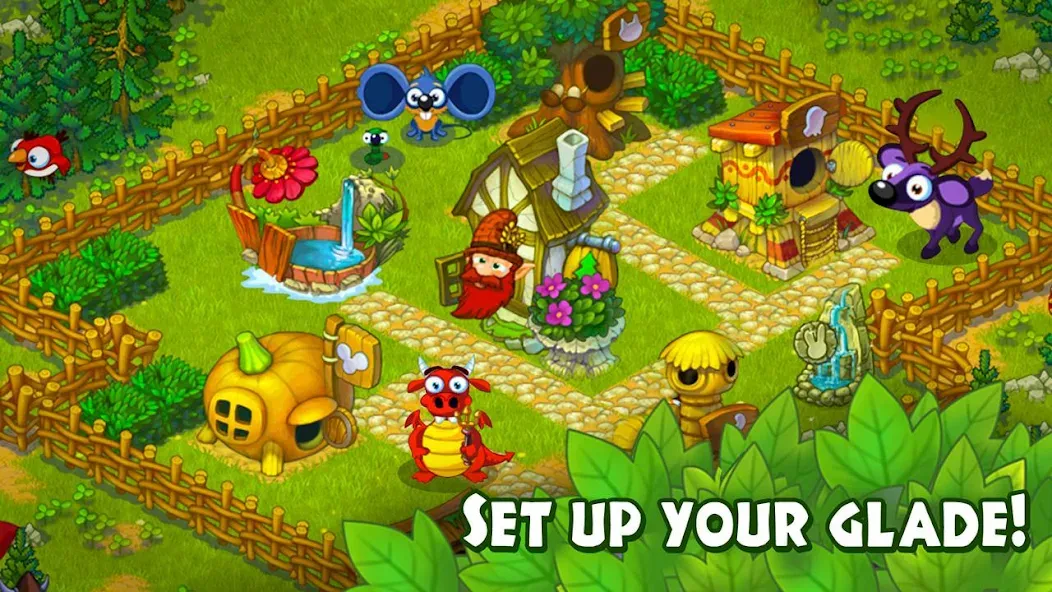 Animal Village: Forest Ranch  [МОД Menu] Screenshot 1