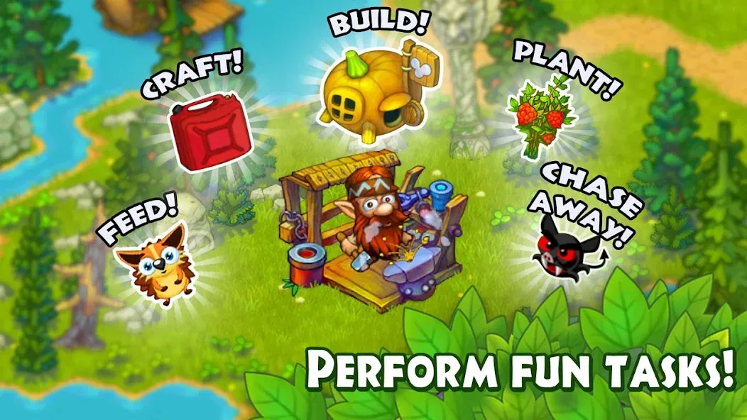 Animal Village: Forest Ranch  [МОД Menu] Screenshot 4