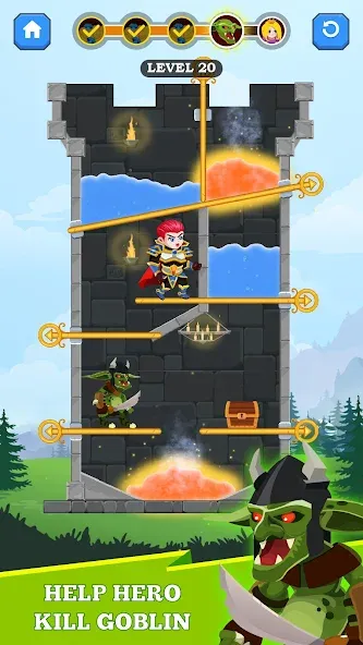 Hero Rescue (Герой Спасения)  [МОД Бесконечные деньги] Screenshot 2