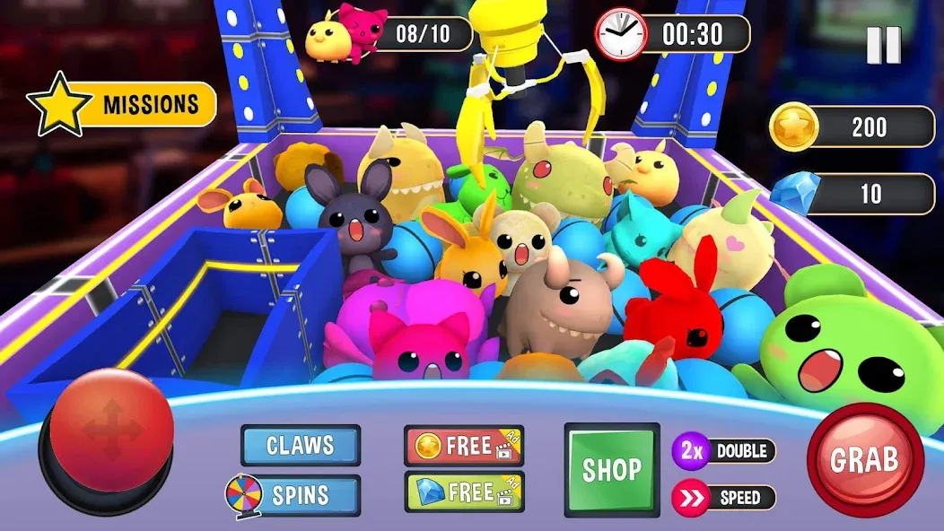 Claw Machine Games Crane Game (Клоу Машины Геймс Крейн Гейм)  [МОД Бесконечные монеты] Screenshot 1