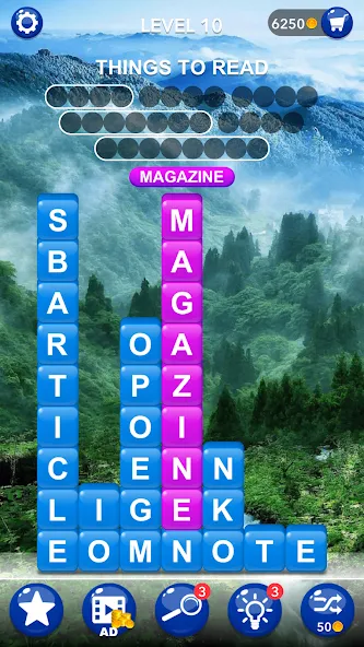 Word Tiles :Hidden Word Search  [МОД Unlimited Money] Screenshot 2