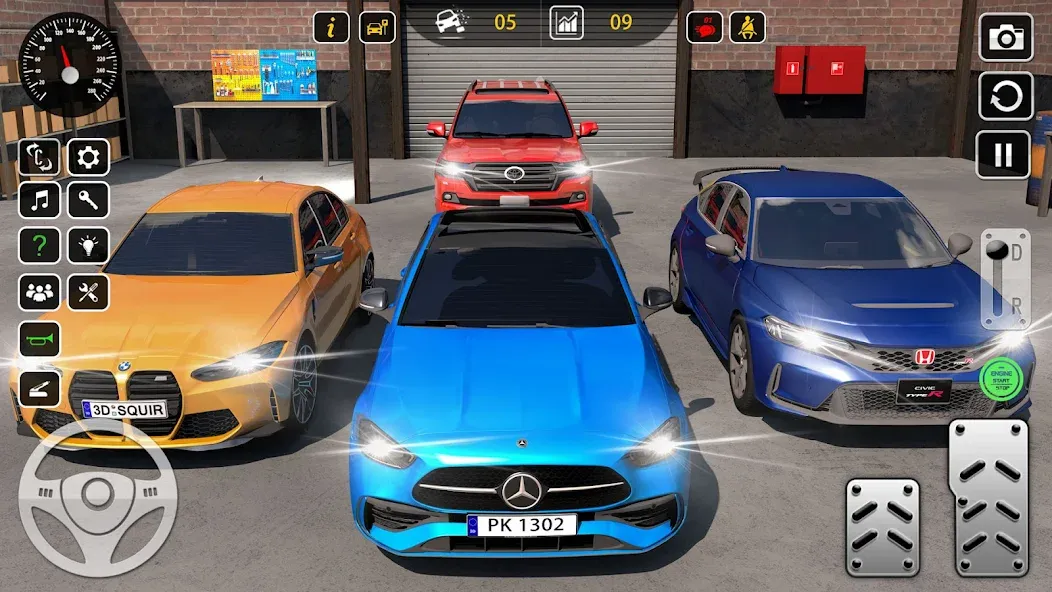 Super Car Parking 3d Games  [МОД Mega Pack] Screenshot 5