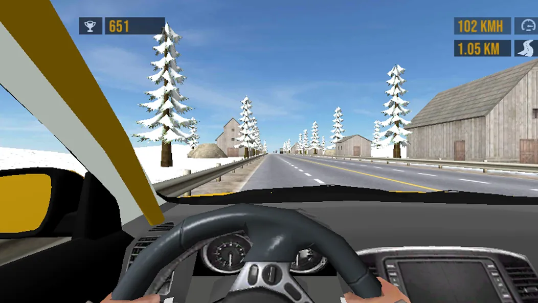 Highway Traffic Car Racer (Хайвей Трафик Кар Рейсер)  [МОД Бесконечные монеты] Screenshot 2