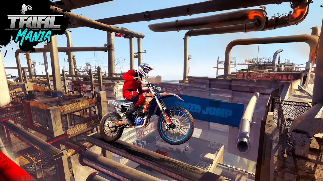 Trial Mania: Dirt Bike Games (Трайал Мания)  [МОД Unlocked] Screenshot 4