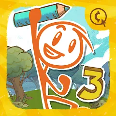 Взломанная Draw a Stickman: EPIC 3 (Нарисуй палочного человечка)  [МОД Menu] - стабильная версия apk на Андроид