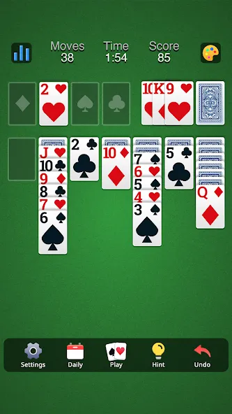 Classic Solitaire - Klondike (Солитер Клондайк Классик)  [МОД Все открыто] Screenshot 2