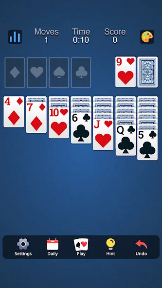 Classic Solitaire - Klondike (Солитер Клондайк Классик)  [МОД Все открыто] Screenshot 4