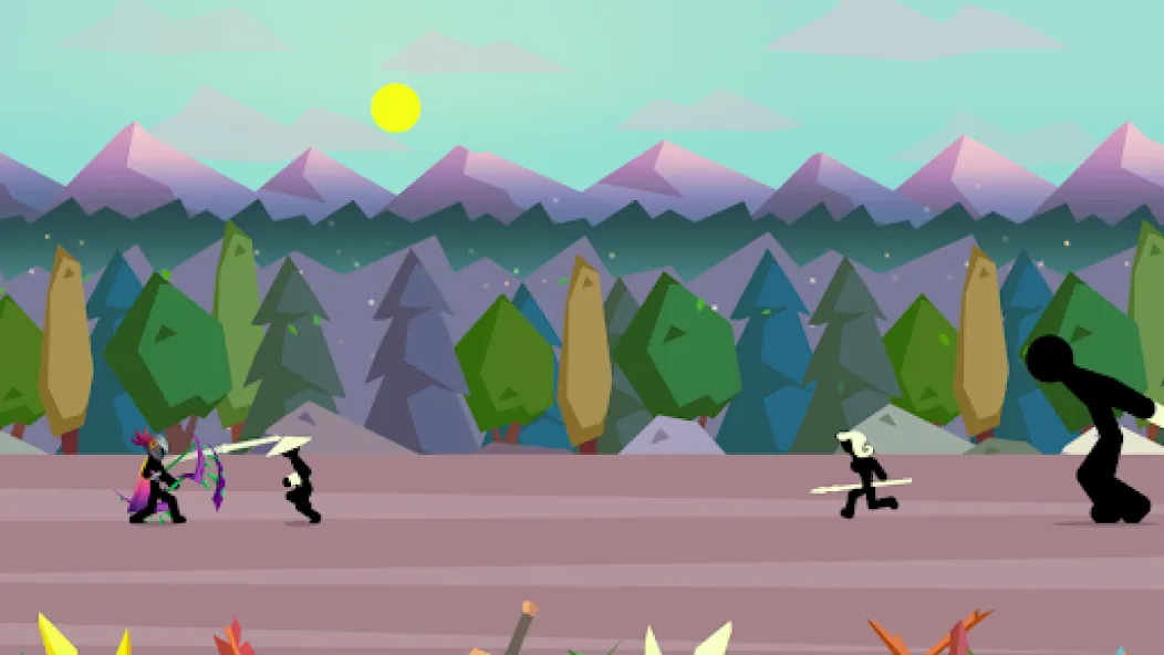 Stick Fight: Shadow Archer (Стк Файт)  [МОД Много денег] Screenshot 4