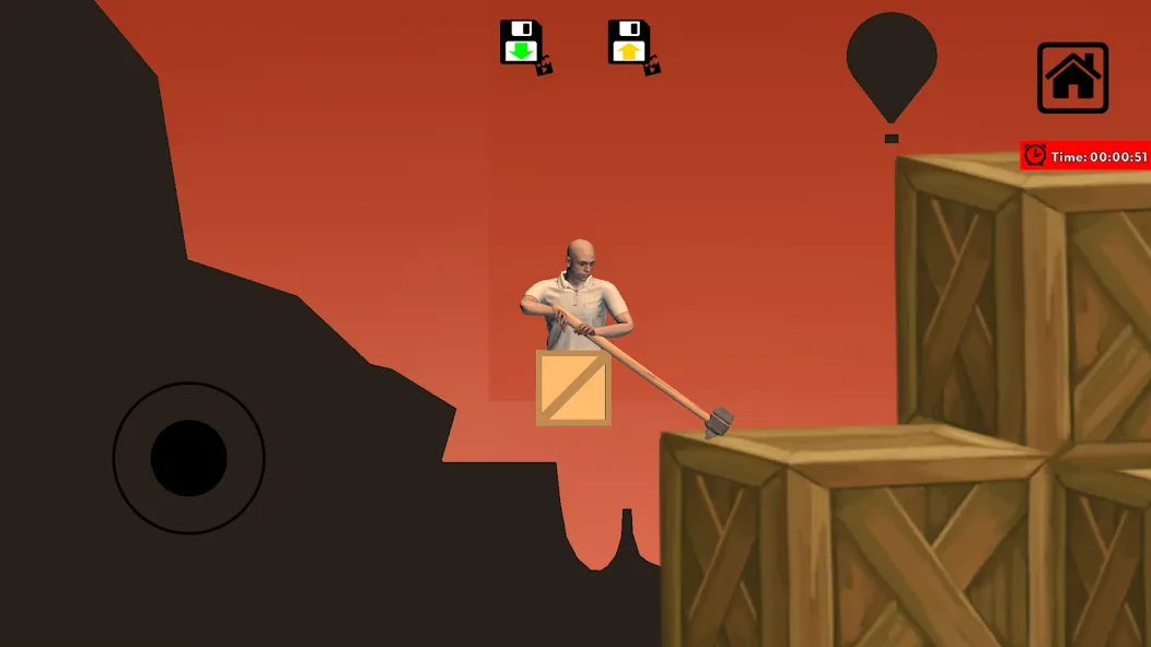 Getting with hammer it (Геттинг вместе с молотком)  [МОД Бесконечные деньги] Screenshot 4