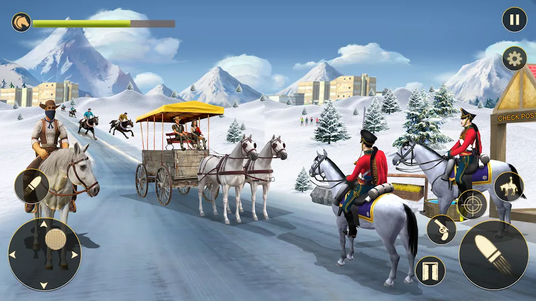 Horse Riding Rivals Horse Race (ХорсРайдинг Ривалс Лошадиные скачки)  [МОД Меню] Screenshot 4