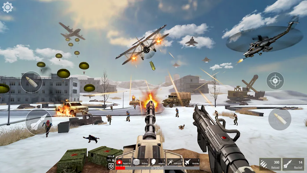 World War: Fight For Freedom (Всемирная война)  [МОД Menu] Screenshot 4