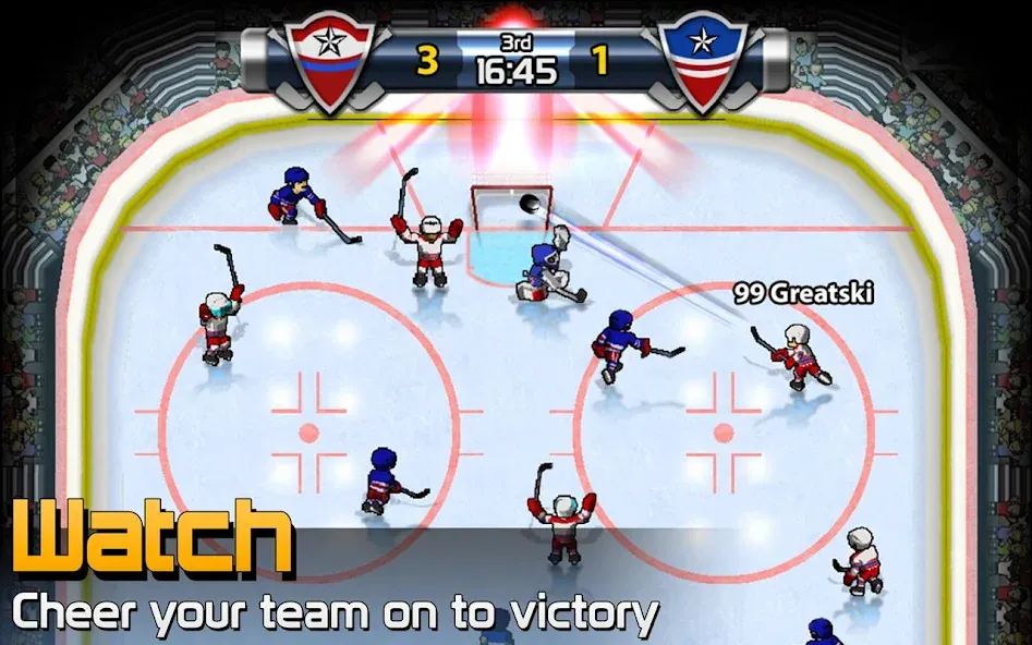 BIG WIN Hockey (БИГ ВИН Хоккей)  [МОД Unlimited Money] Screenshot 3