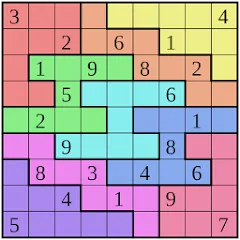 Взломанная Droidoku - Andoku Puzzle (Дроидоку)  [МОД Меню] - стабильная версия apk на Андроид