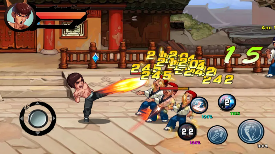 Kung Fu Attack: Final Fight (Кунгфу Атака)  [МОД Mega Pack] Screenshot 1