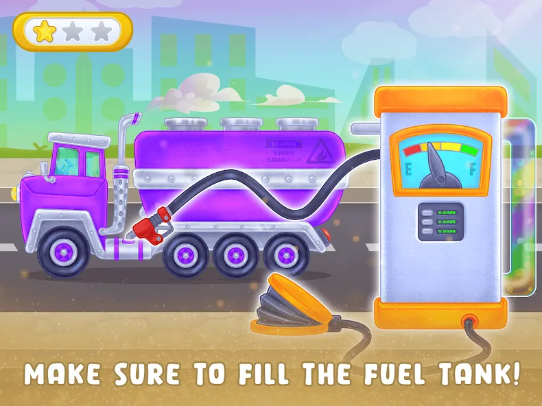 Oil Tanker Truck Games  [МОД Много монет] Screenshot 3