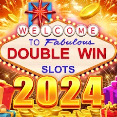 Взломанная Double Win Slots- Vegas Casino (Дабл Вин Слотс)  [МОД Бесконечные монеты] - стабильная версия apk на Андроид