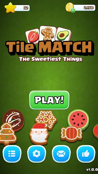 Tile Match Sweet -Triple Match  [МОД Unlimited Money] Screenshot 4