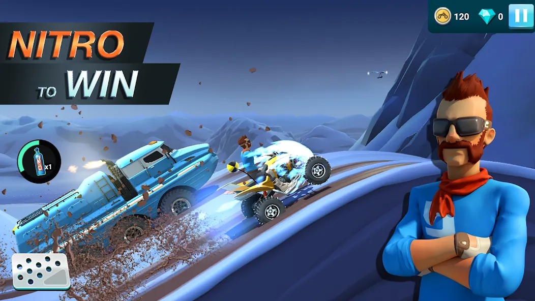 MMX Hill Dash 2 – Offroad Truc (ММХ Хилл Даш 2)  [МОД Unlocked] Screenshot 3