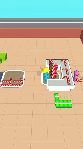 Candy Factory (Кэнди Фактори)  [МОД Бесконечные монеты] Screenshot 4