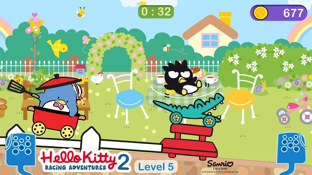 Hello Kitty games - car game  [МОД Много денег] Screenshot 5