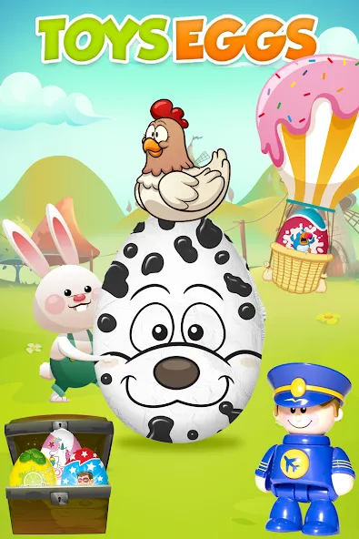 Surprise Eggs - Toddler games  [МОД Menu] Screenshot 1